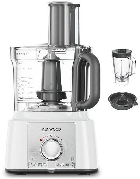 غذا ساز کنوود انگلستان  Kenwood FDP65.450 با طراحی جمع‌وجور و چندکاره